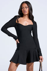 IN THE MOOD BANDAGE MINI DRESS