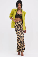 LOSING IT CHEETAH MAXI SKIRT