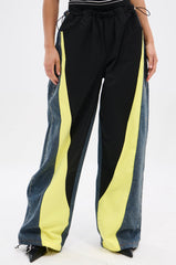 HARDEST TO LOVE COLORBLOCK DENIM PANT
