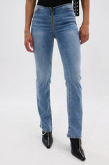 TOO GOOD TO BE TRUE LOW RISE DENIM FLARE PANT