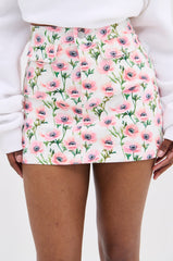 FLOWER GIRL MINI SKIRT