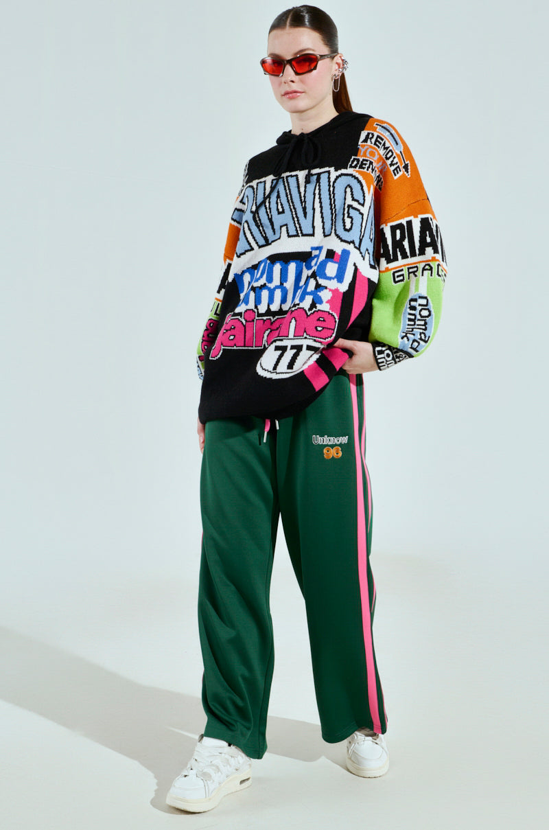 PLAY WITH ME WIDE LEG JOGGER