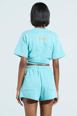 FRESH AIR TIE FRONT TOP