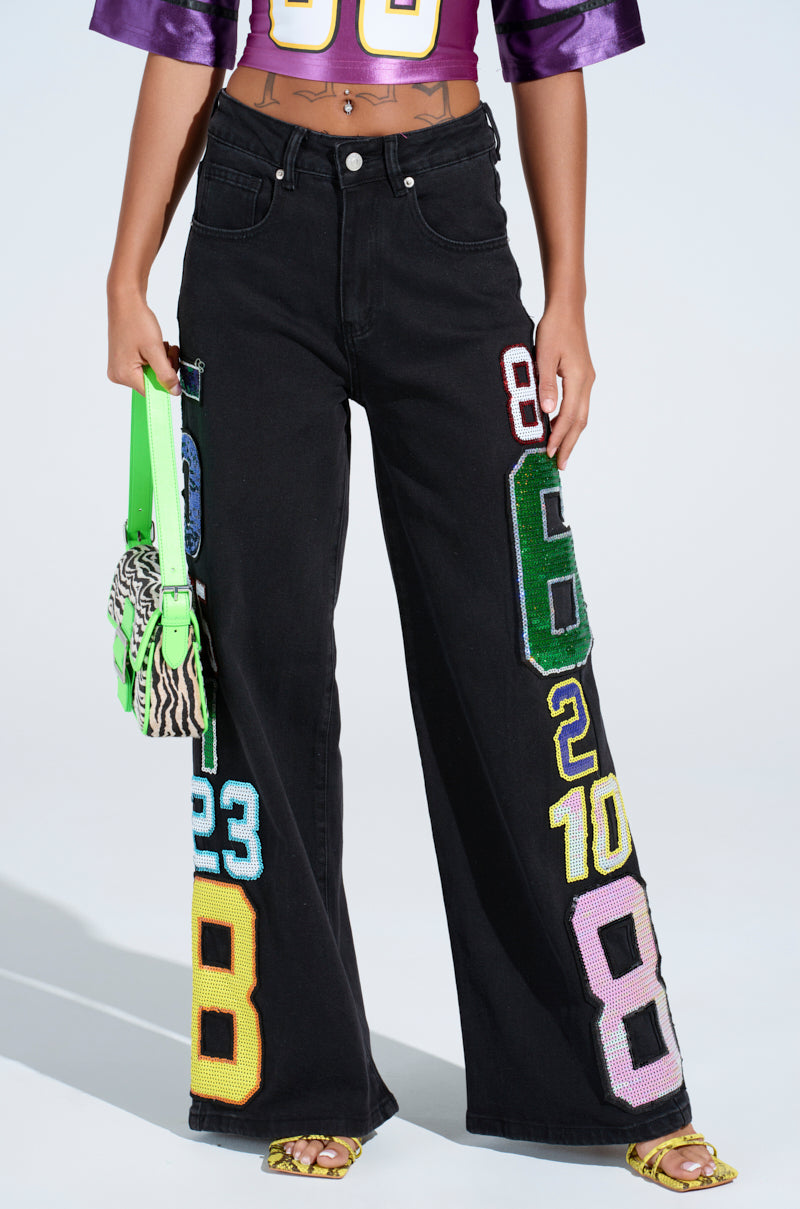 LUCKY NUMBER ONE DENIM PANT