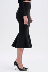 JESSIE BANDAGE MIDI SKIRT