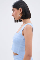 ICY BLUE SPARKLE TANK