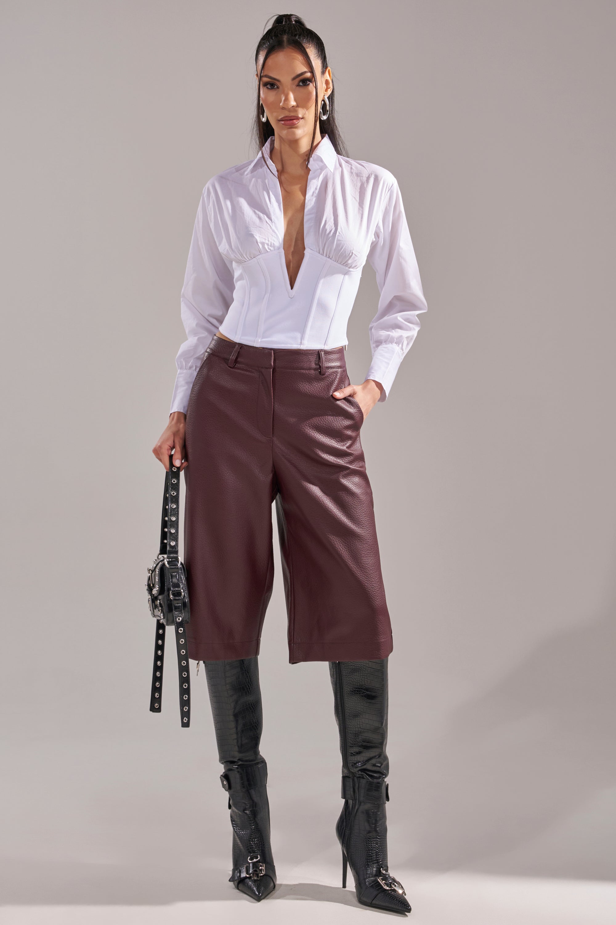 SNATCHED UP CORSET TOP