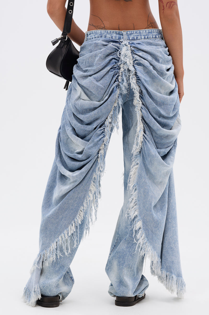 ALL OVER THE PLACE DENIM PANT