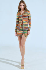 MIXED EMOTIONS MINI SKIRT