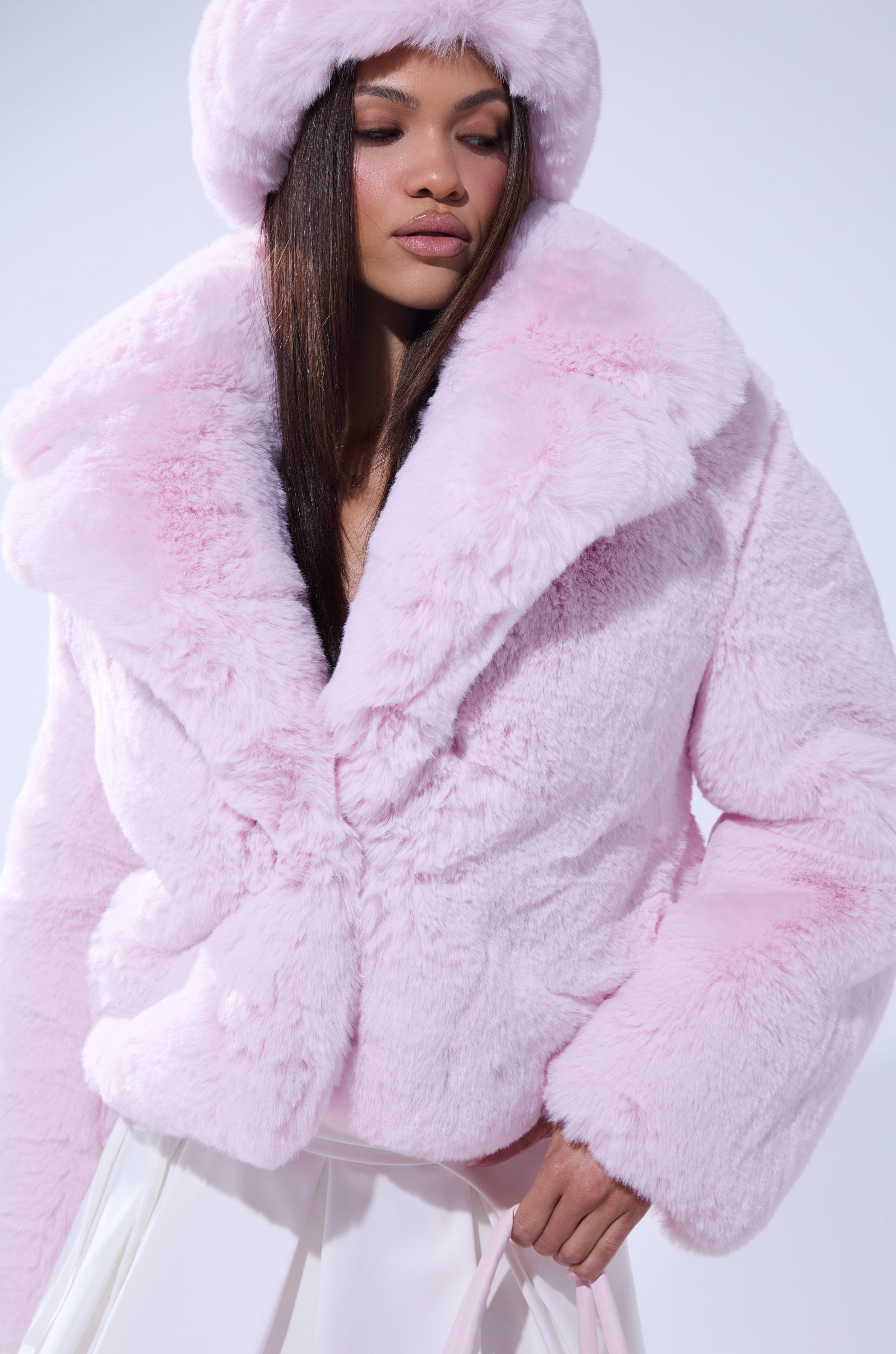 BBGIRL FAUX FUR COAT