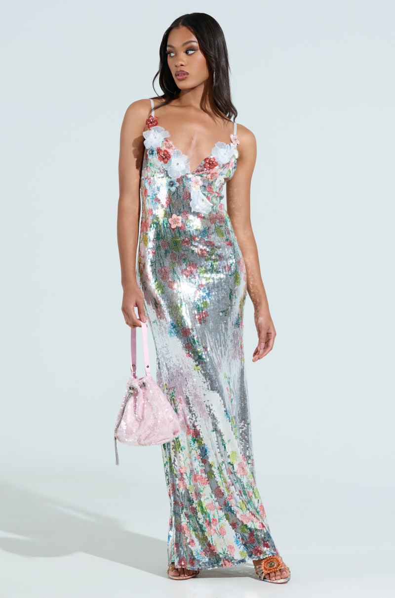SHINE BRIGHT MAXI DRESS