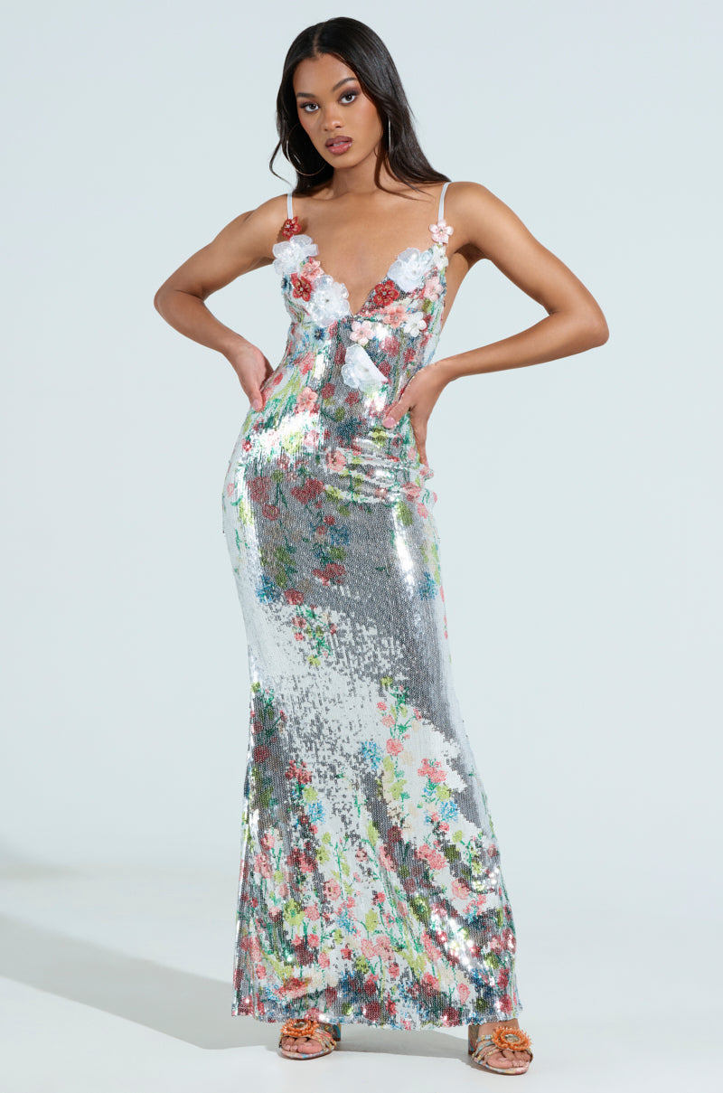 SHINE BRIGHT MAXI DRESS