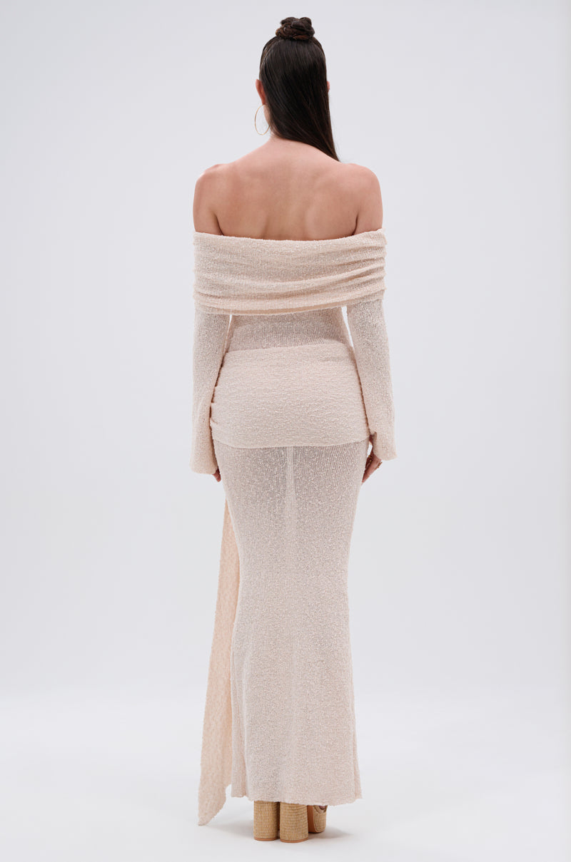 IN YOUR DREAMS KNIT MAXI DRESS