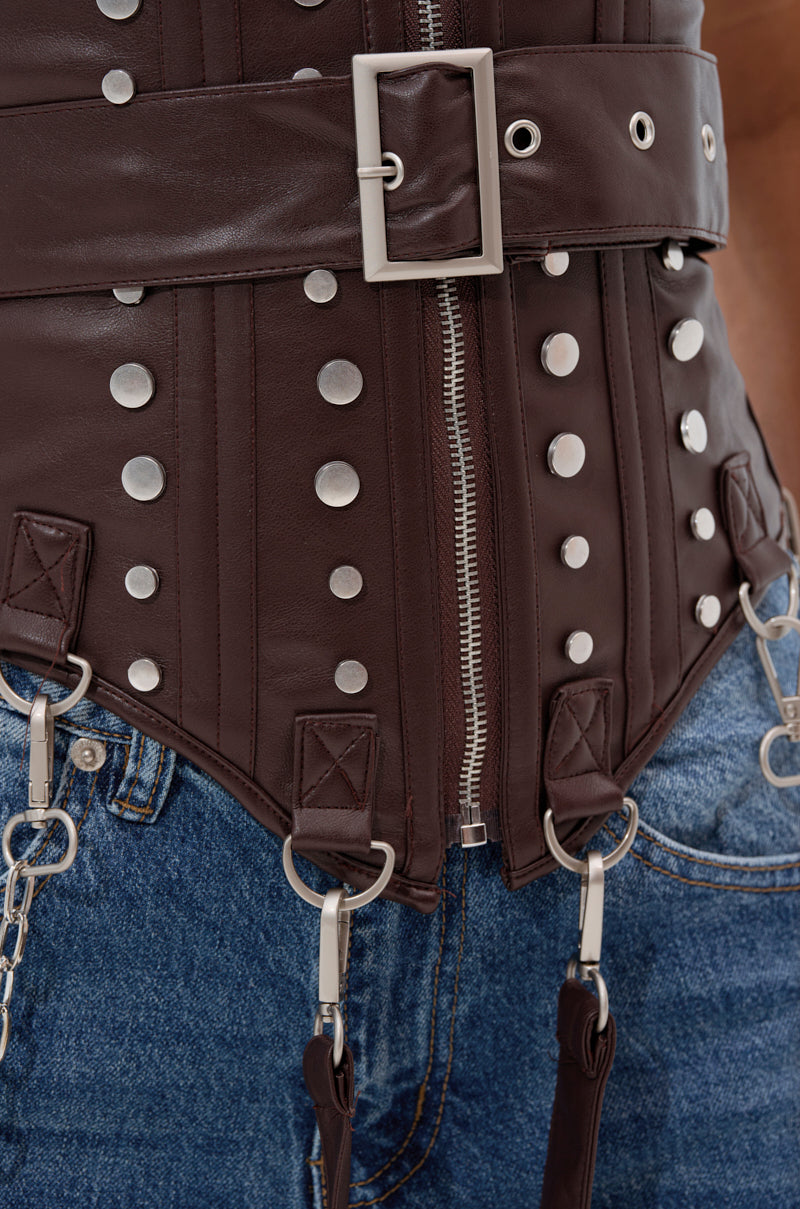 PERK UP EMBELLISHED CORSET