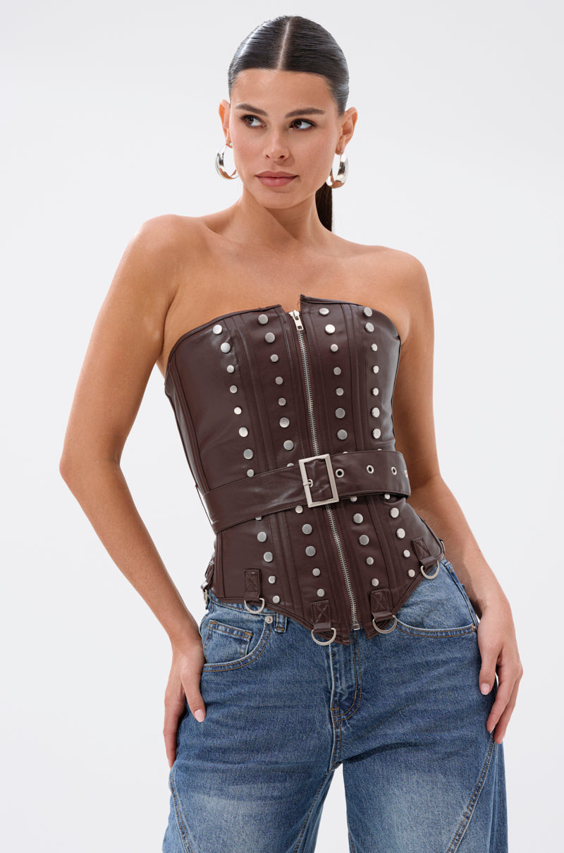 PERK UP EMBELLISHED CORSET