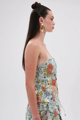 MARTHA FLORAL CORSET