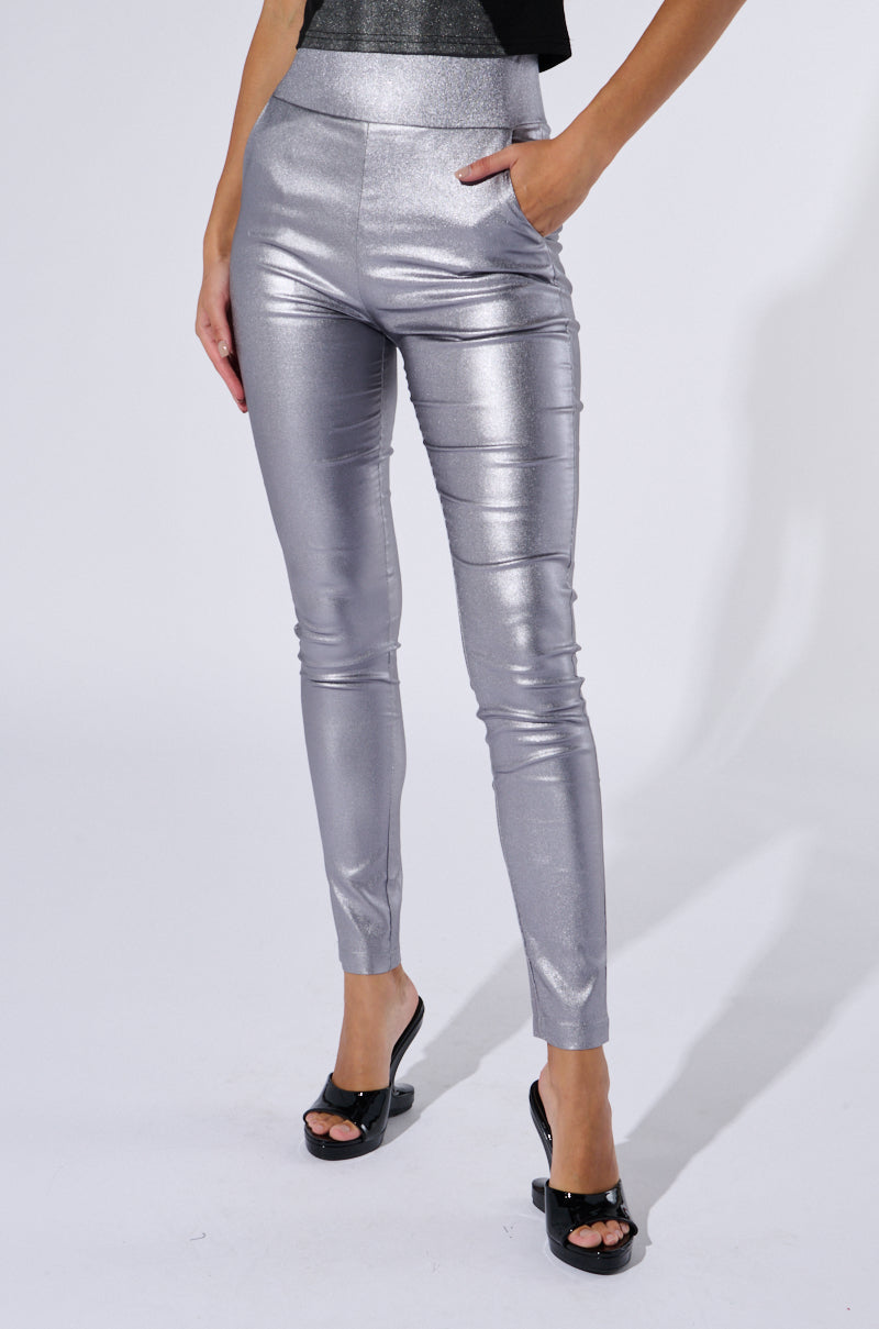 ALWAYS WINNIN HIGH WAIST FAUX LEATHER PANT