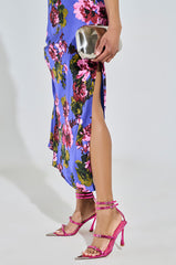 AZALEA WANG CELESIA FUCHSIA STILETTO SANDAL