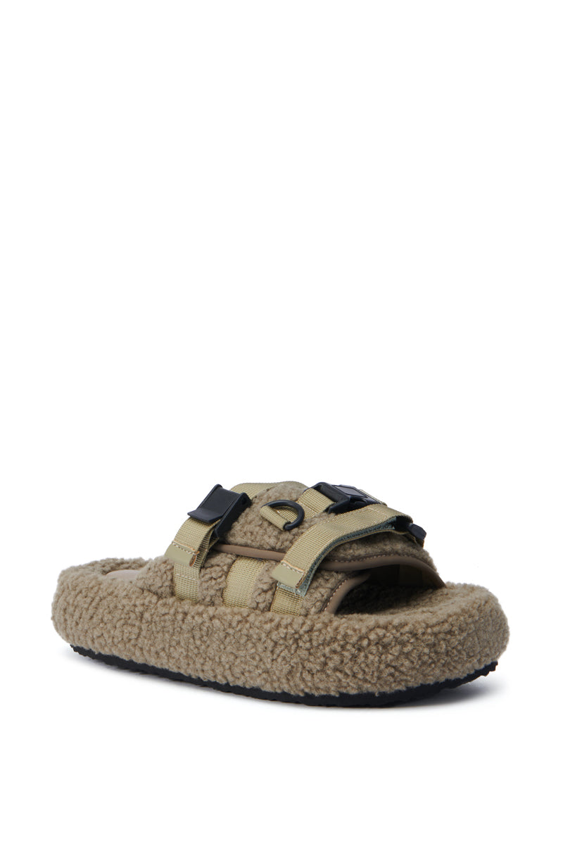 AZALEA WANG CLEVER TAN SANDAL