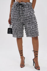 SHAGGY BERMUDA SHORT