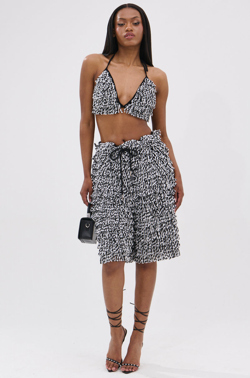 SHAGGY BERMUDA SHORT