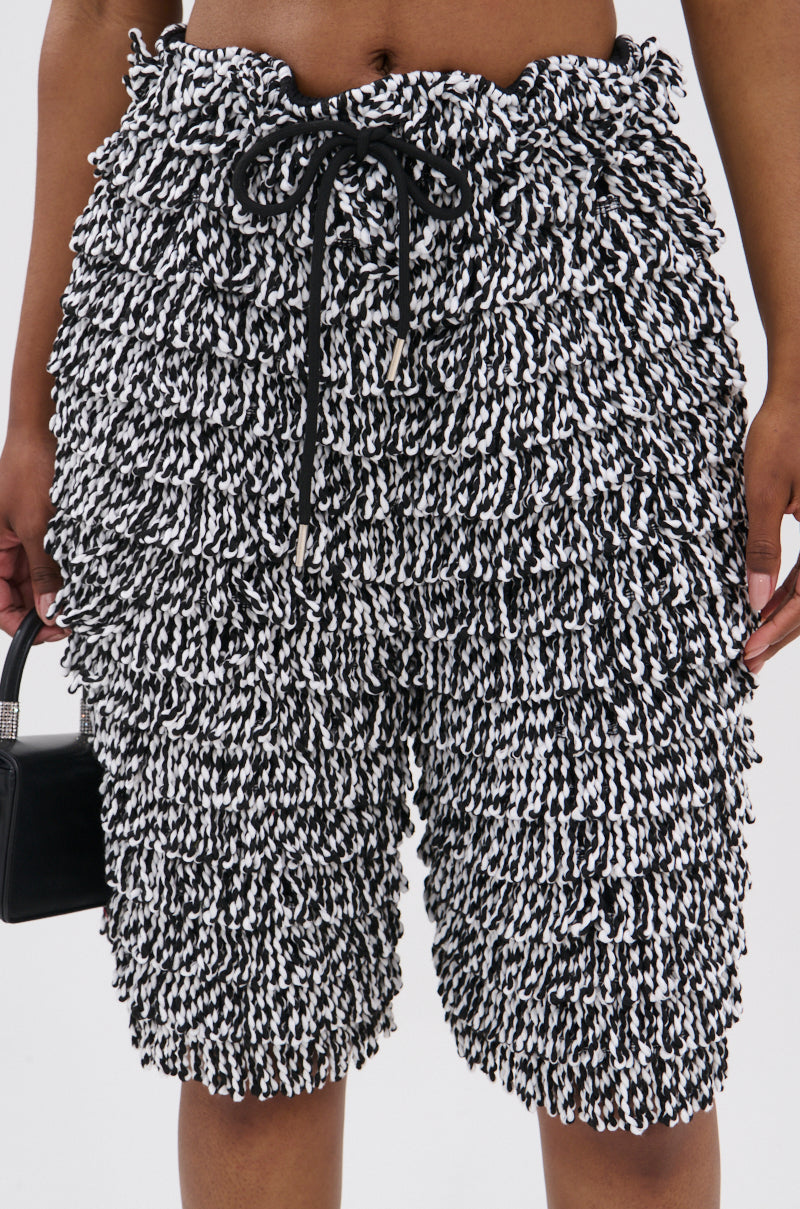 SHAGGY BERMUDA SHORT