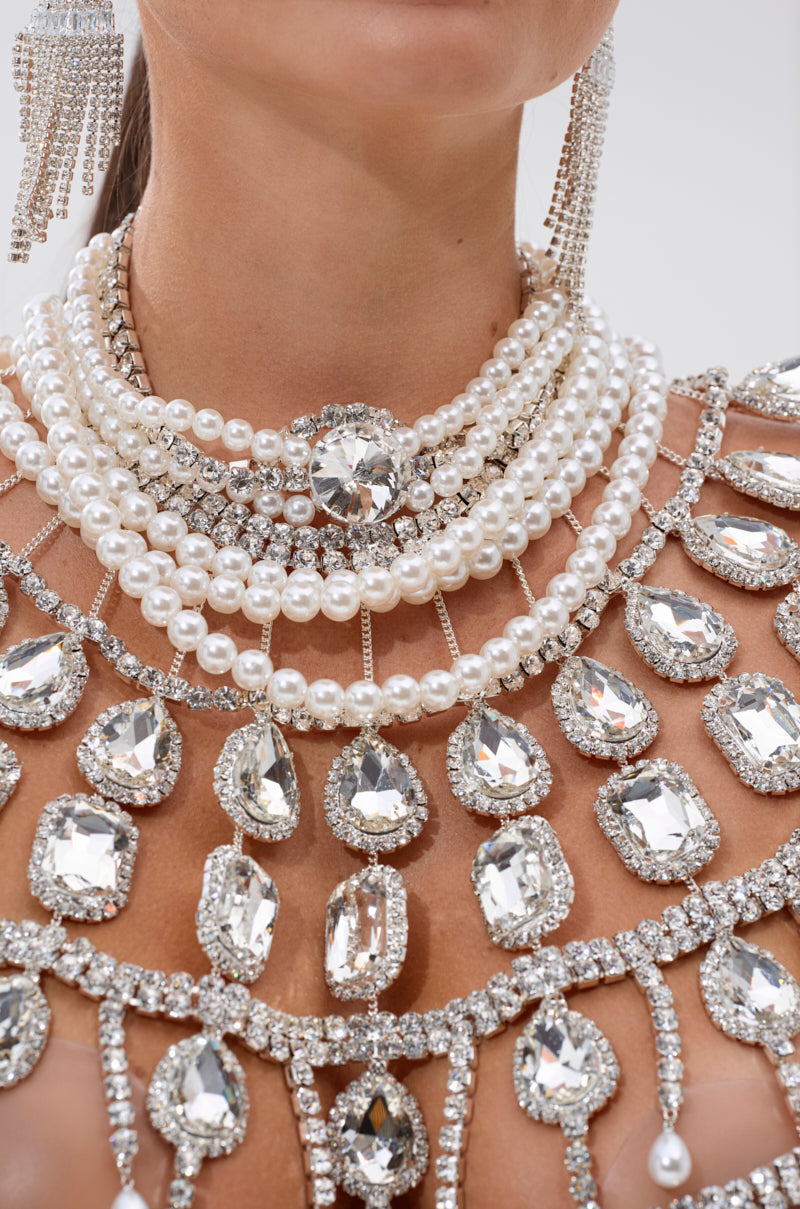 RUBY QUEEN RHINESTONE BLOUSE