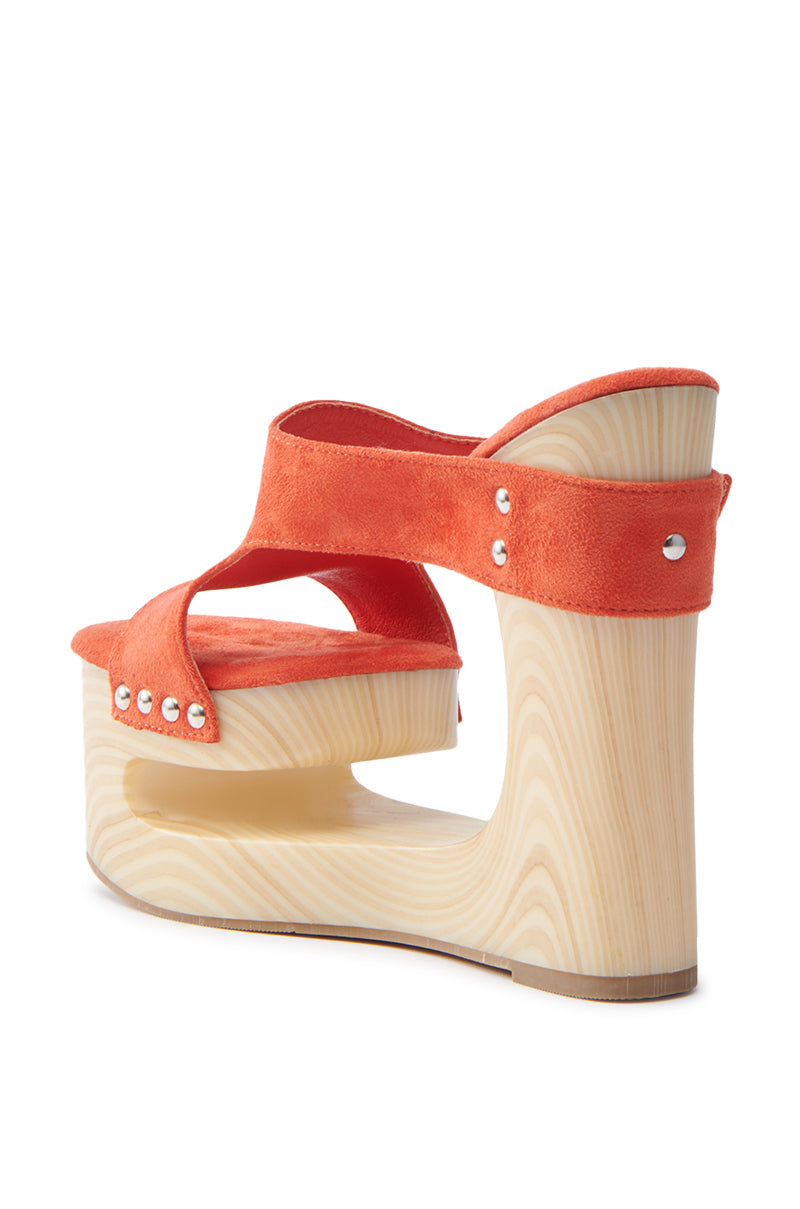 AZALEA WANG COPSE ORANGE SANDAL