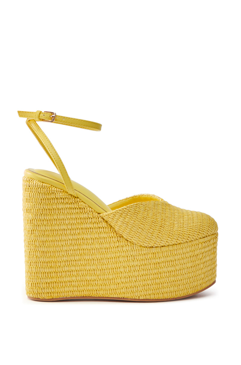 AZALEA WANG COVA YELLOW WEDGE
