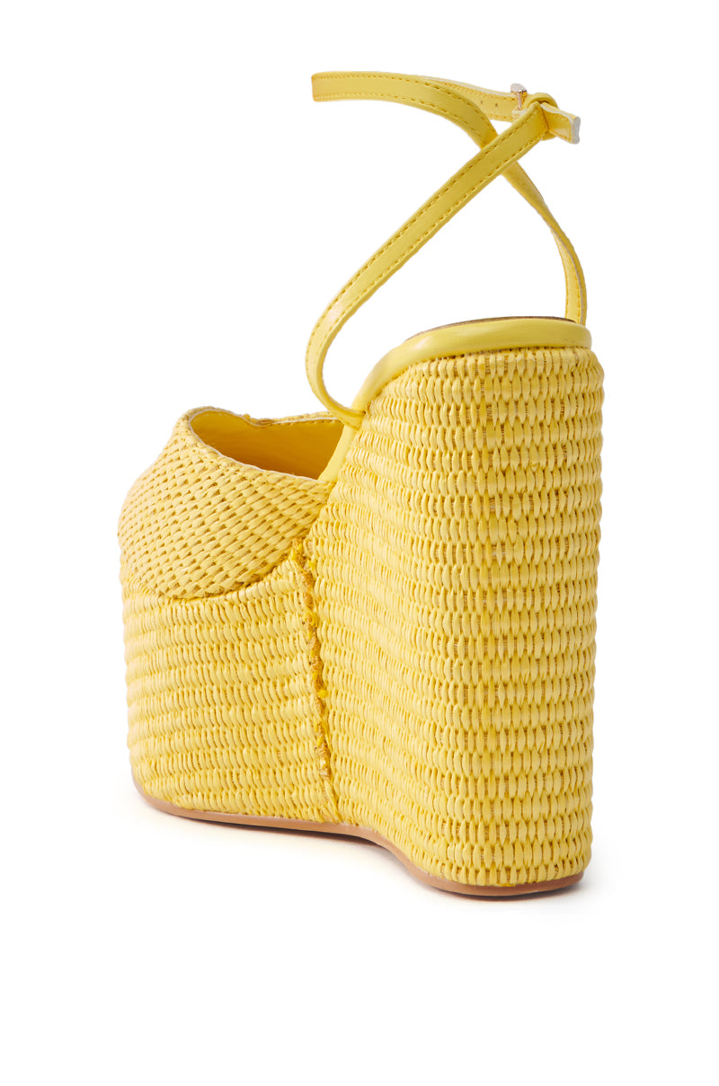 AZALEA WANG COVA YELLOW WEDGE