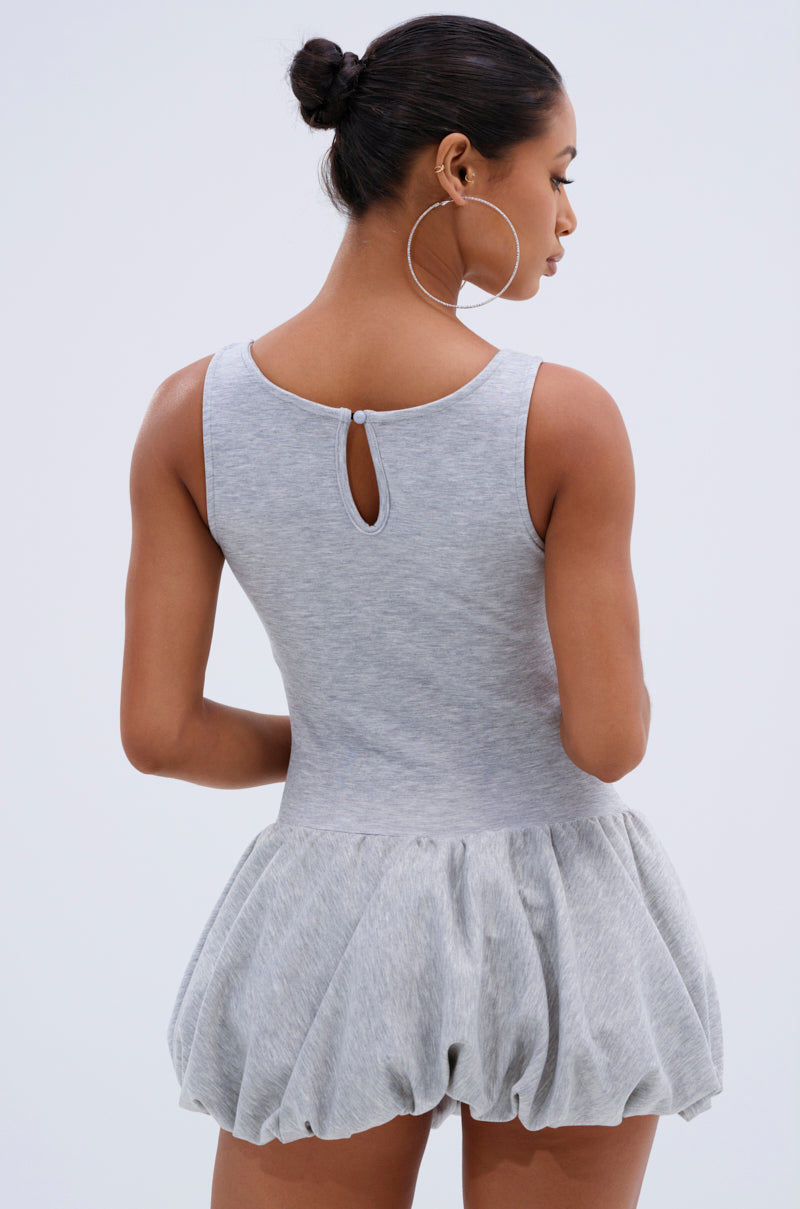 GINA FRENCH TERRY MINI DRESS