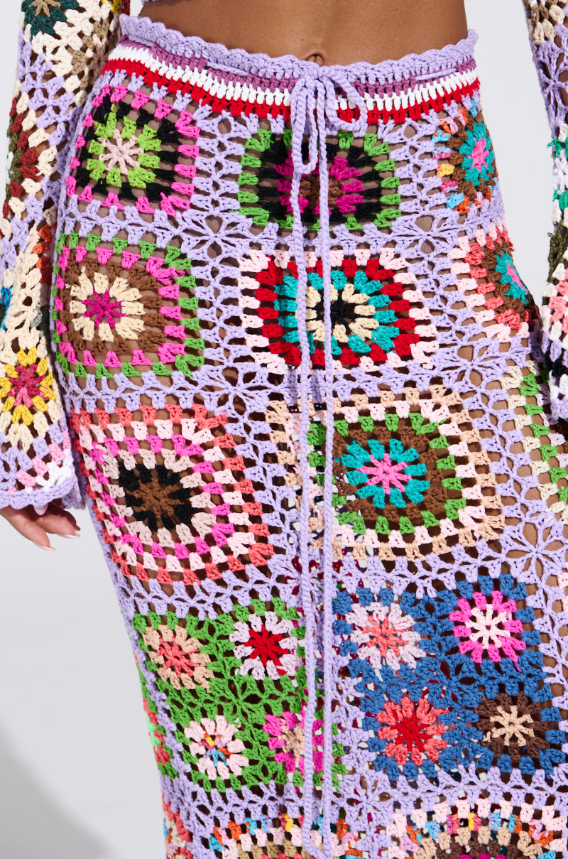 SHINE ON YOUR CROCHET MAXI SKIRT