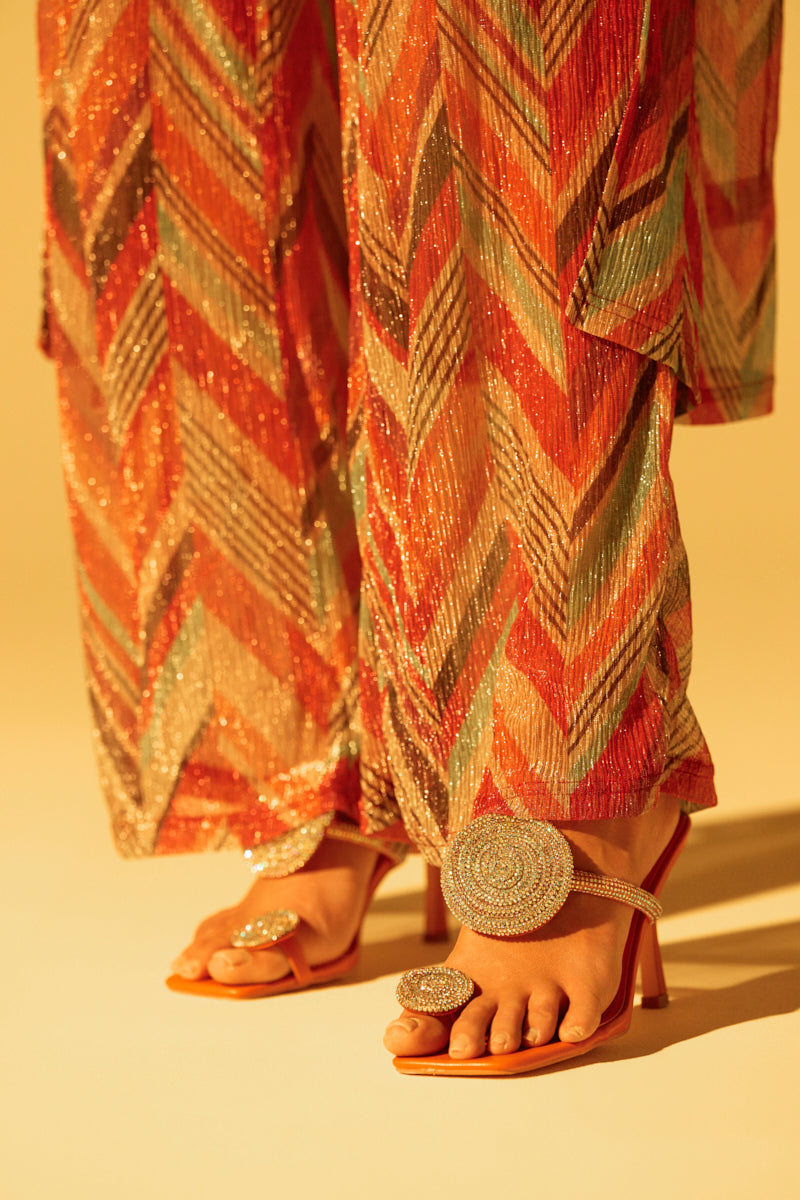 AZALEA WANG DIARA BEIGE RAFFIA EMBELLISHED STILETTO SANDAL