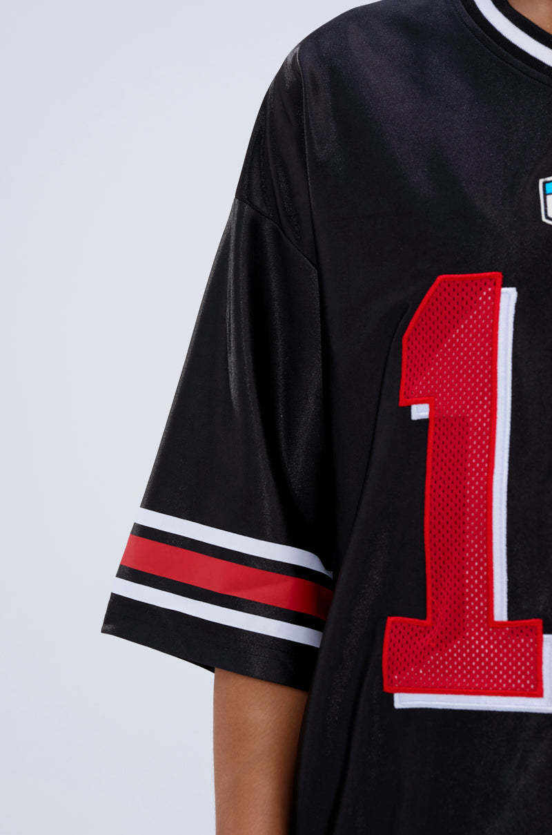 SPLIT PERSONALITY JERSEY TOP