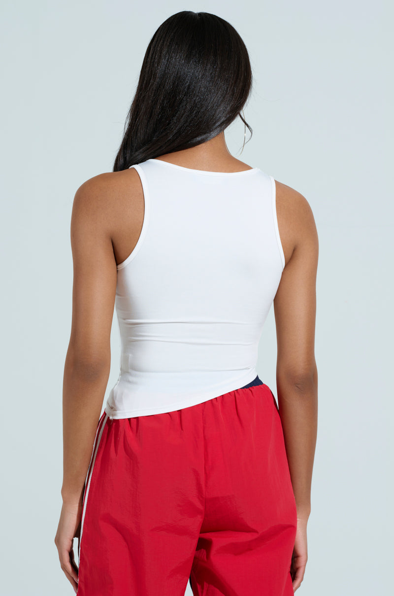 LOVE YOU FOR LIFE TANK WITH ZIPPER