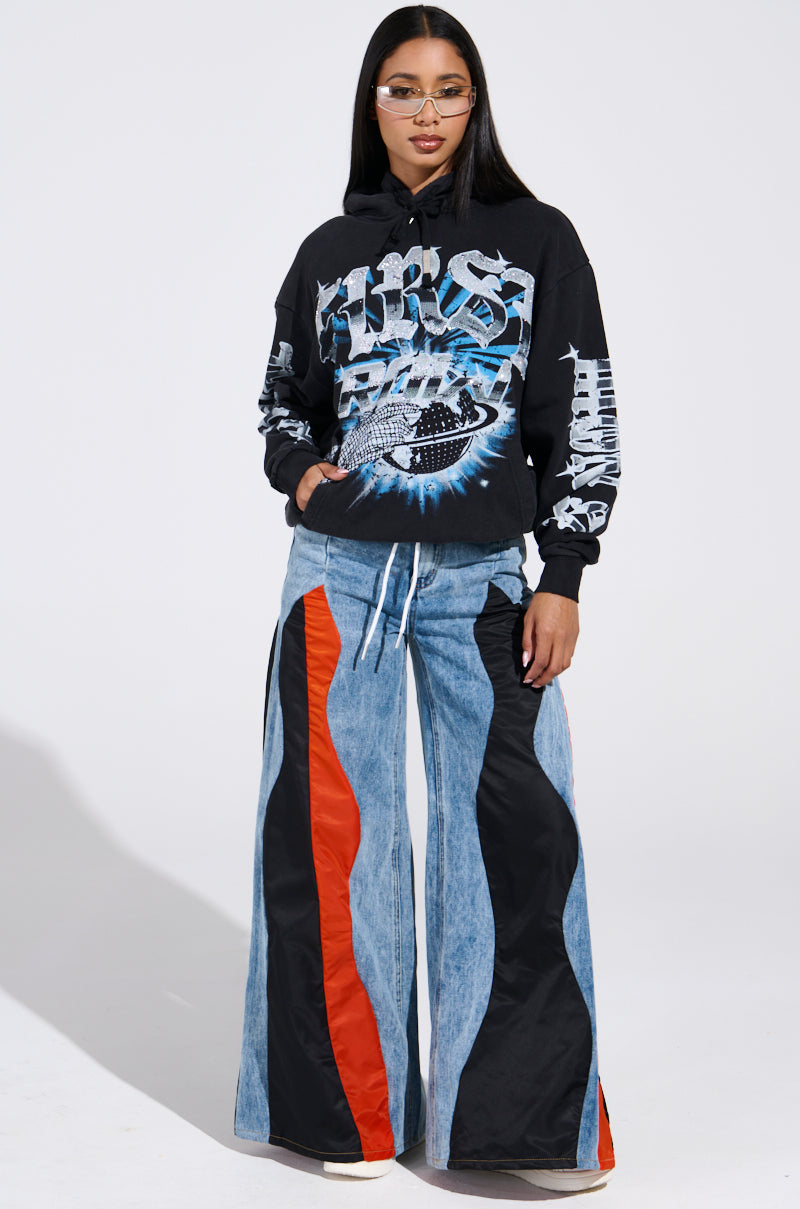 DIAMOND RUSH HOODED SWEATSHIRT