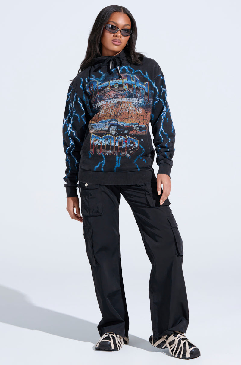 THUNDERSTRUCK HOODED SWEATSHIRT