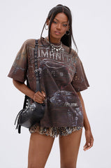 HUMANITY OVERSIZED GRAPHIC TEE