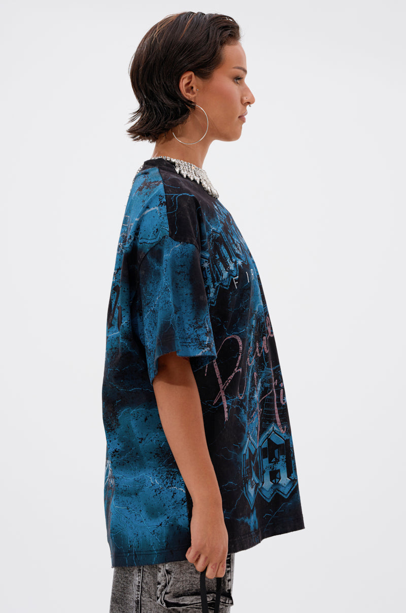 ANCESTRAL FURY OVERSIZED GRAPHIC TEE