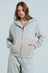 TO LOVE AGAIN ZIP UP SWEATSHIRT