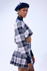 HOME FOR THE HOLIDAYS CROPPED SWEATER