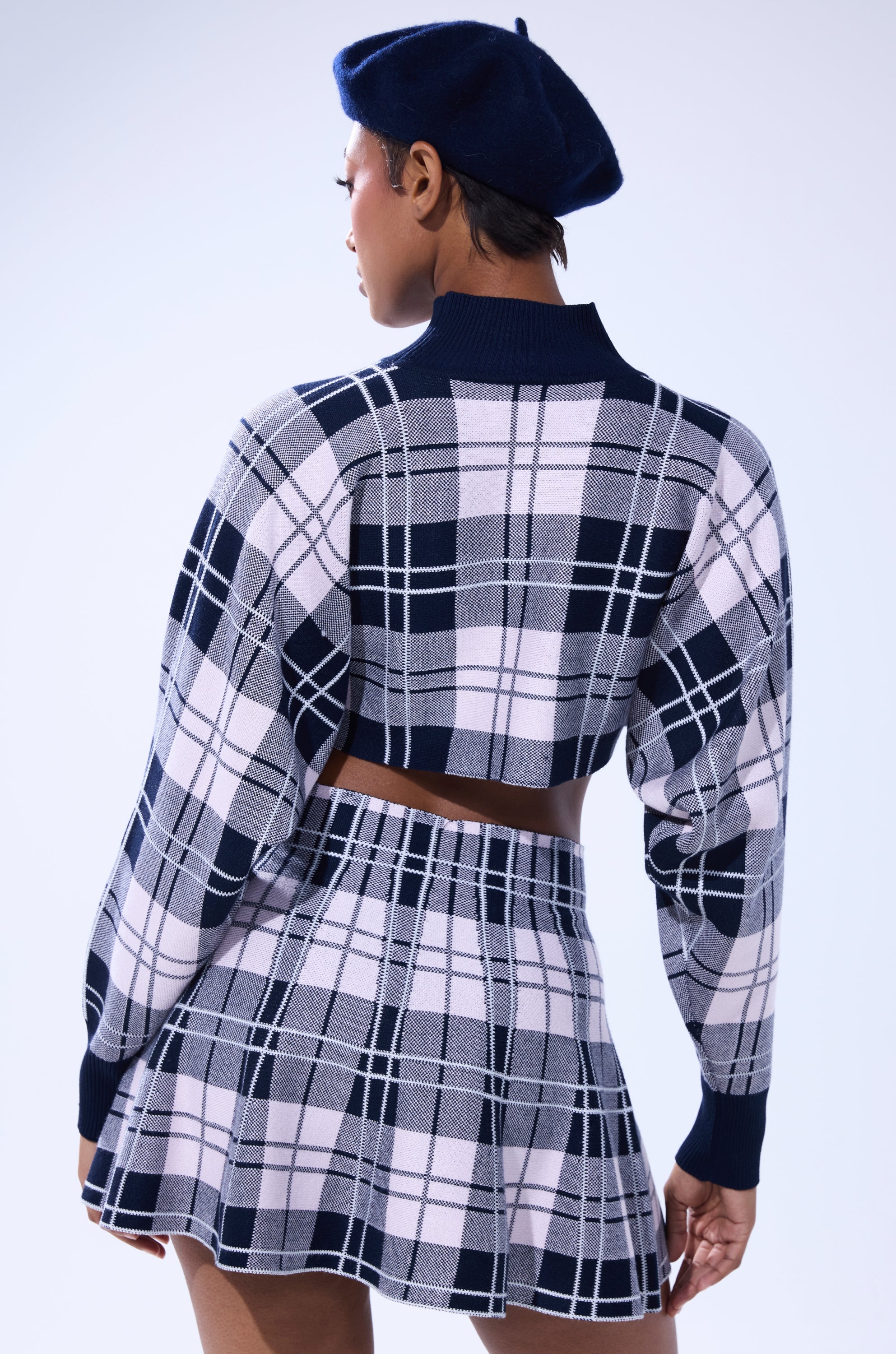 HOME FOR THE HOLIDAYS CROPPED SWEATER