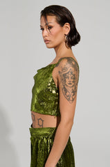 METALLIC DREAM BLOUSE