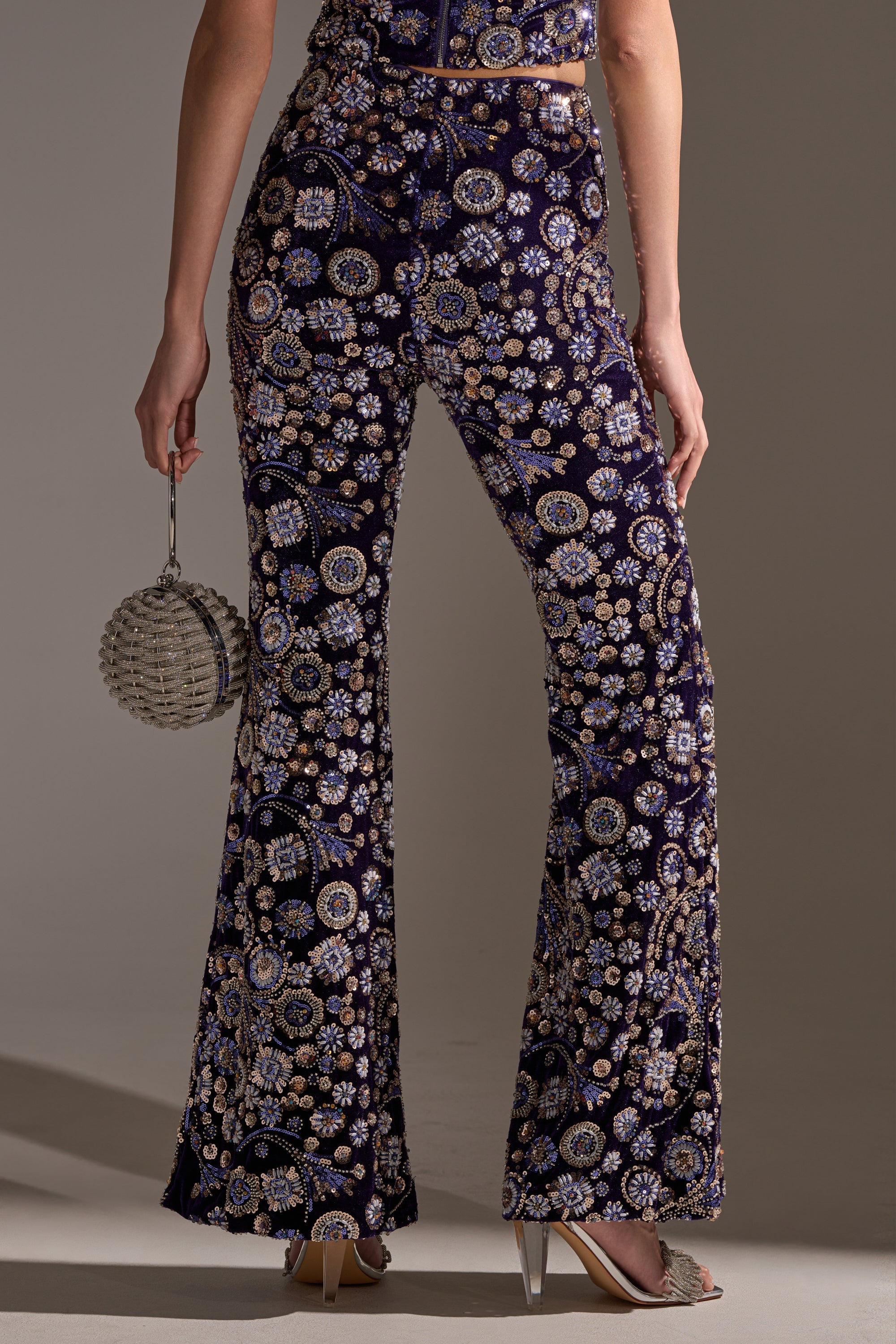 QUEEN OF EVERYTHING RHINESTONE TROUSER
