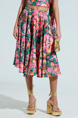 FRESH AS CAN BE MIDI SKIRT