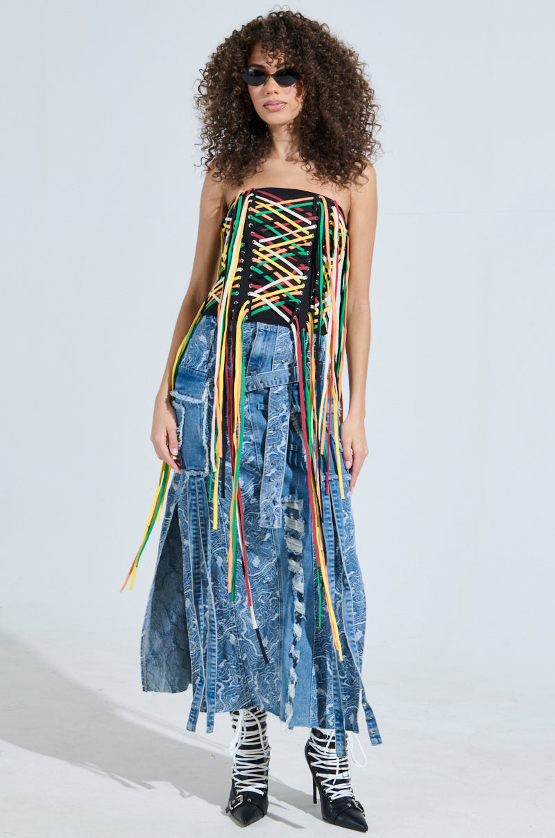 CROSSED THE LINE CORSET