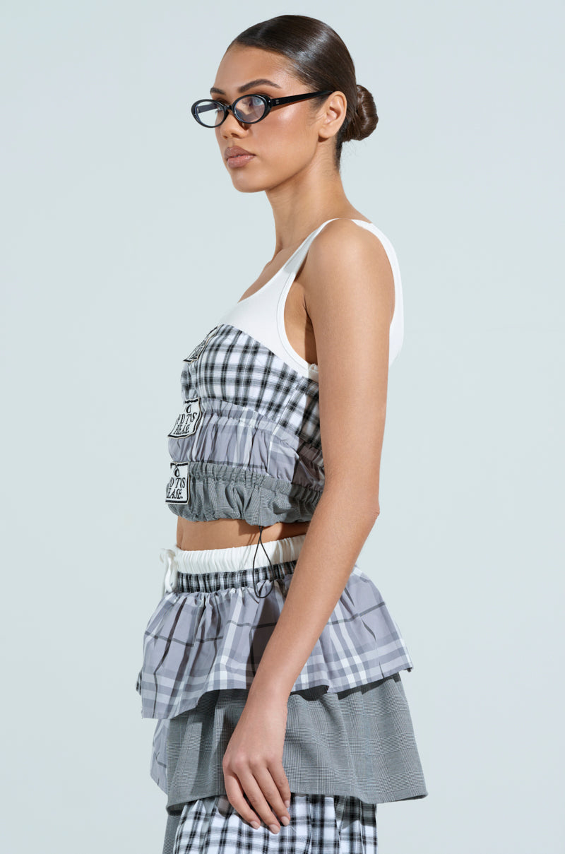 NO PHOTOS PLEASE PATCHED TANK