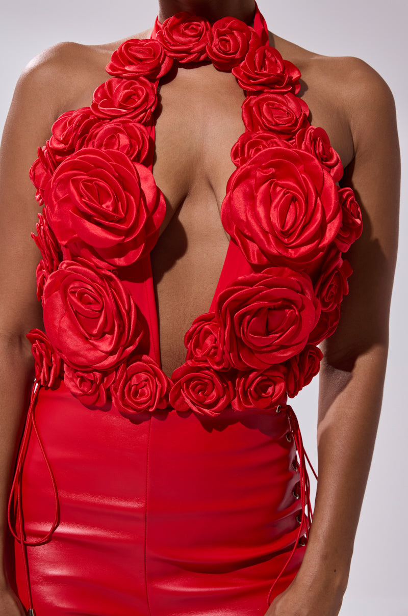 GIVE ME A ROSE BODYSUIT