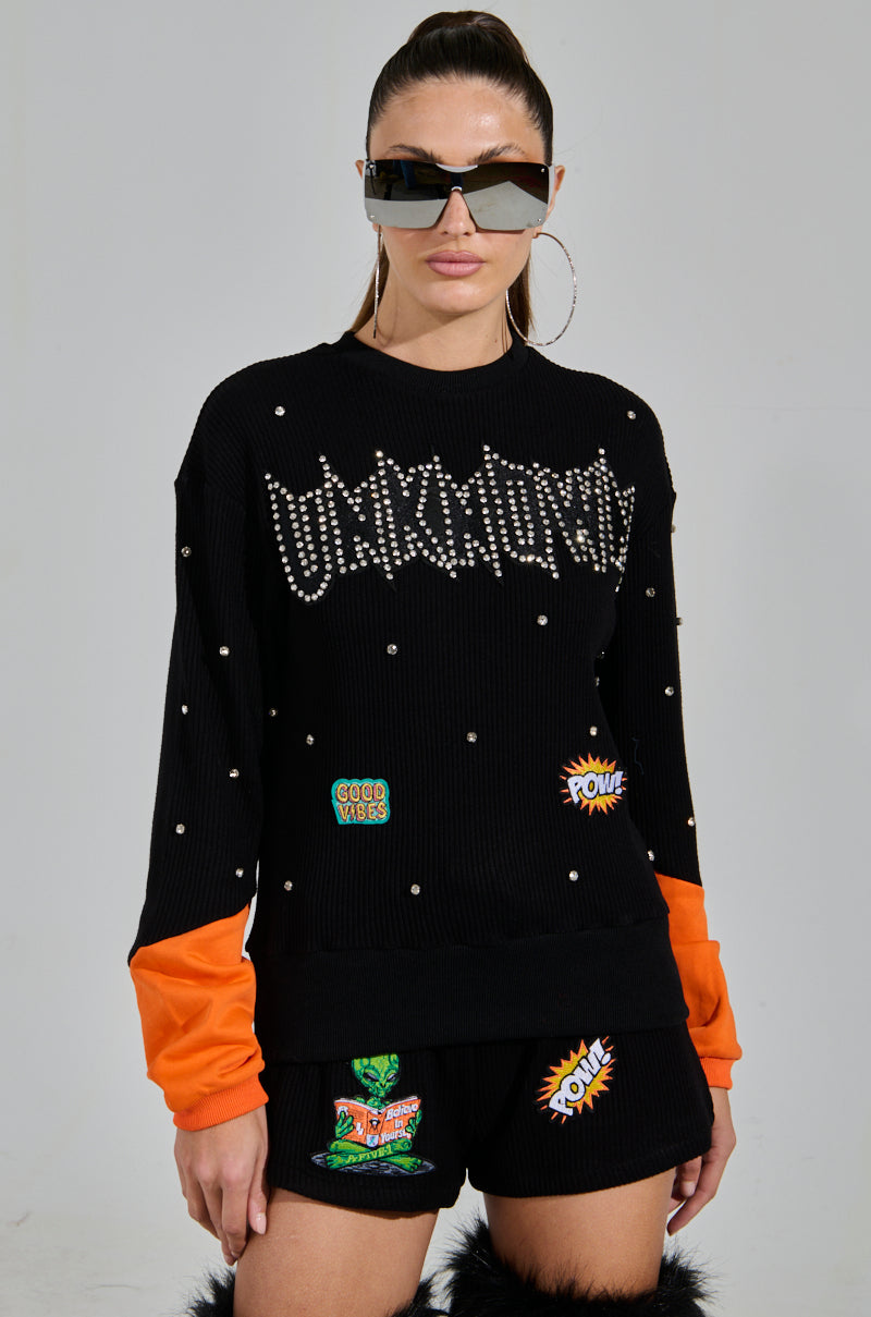 ASTRO MENACE SWEATER