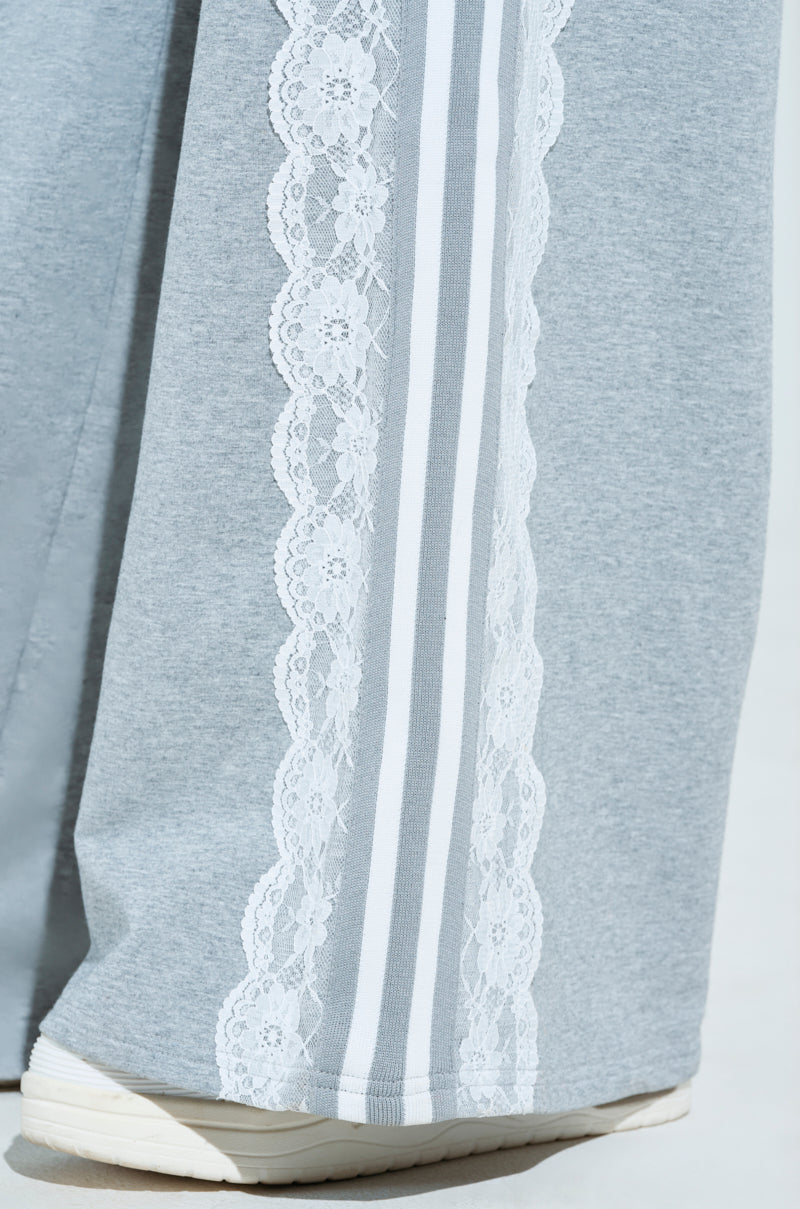 IN A LEAGUE OF MY OWN WIDE LEG JOGGER